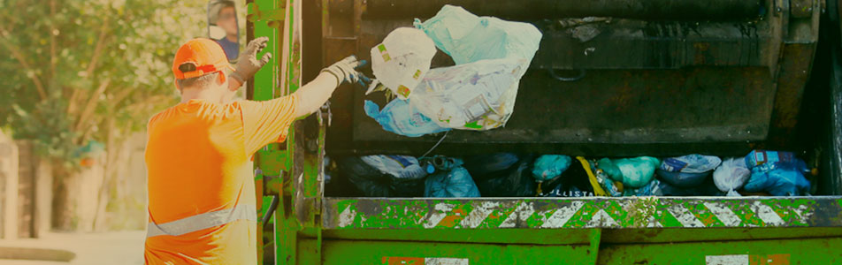 rastreamento nas coletas de resíduos