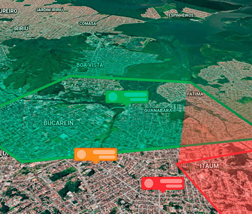 Cercas virtuais: defina áreas de atuação para seus motoristas!