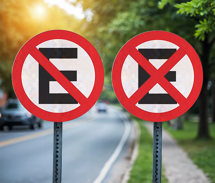 Proibido-Parar--X--Proibido-Parar-e-Estacionar